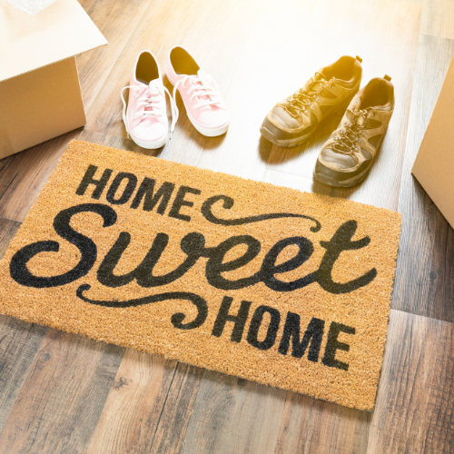 Home sweet home doormat